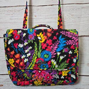 #208 Vera Bradley Convertible Mailbag in Field Flowers – NWT – Retired Pattern